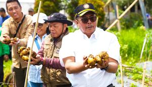 Kegiatan off-farm diarahkan untuk memperkuat sisi hilir melalui diversifikasi usaha, pengolahan pascapanen, pembentukan unit usaha bersama, serta fasilitasi pemasaran hingga ekspor.