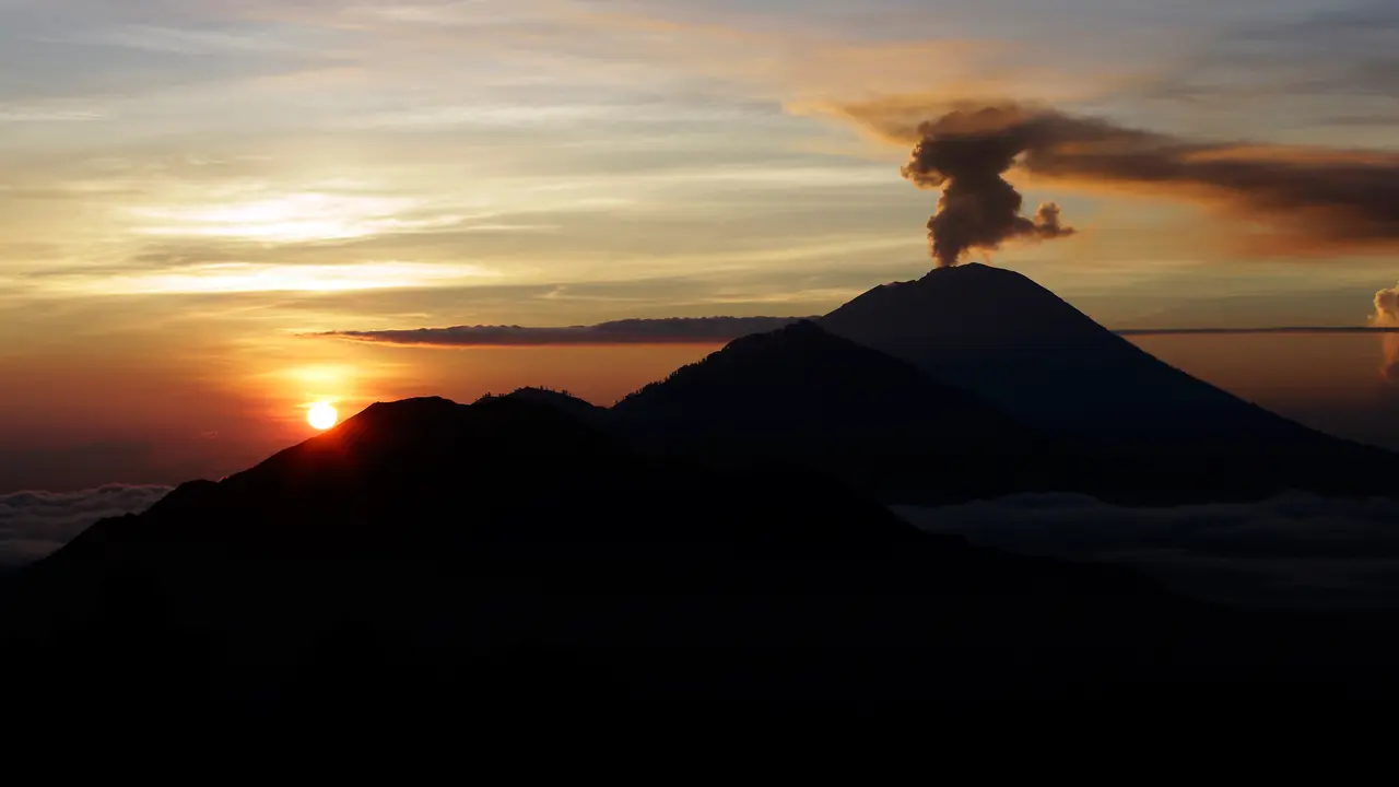 Sunrise Gunung Agung di Bali