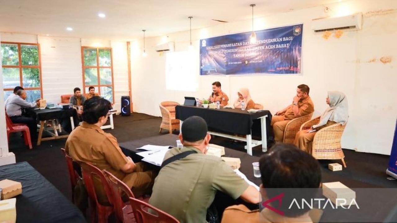 Tahukah Anda? Pemanfaatan Data Kependudukan Disdukcapil Aceh Barat Permudah Pembangunan dan Layanan Publik