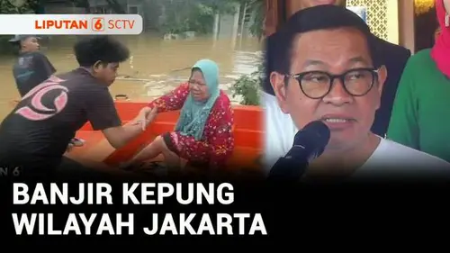 VIDEO: Sungai Ciliwung Meluap, Ratusan Rumah di Cililitan Kebanjiran