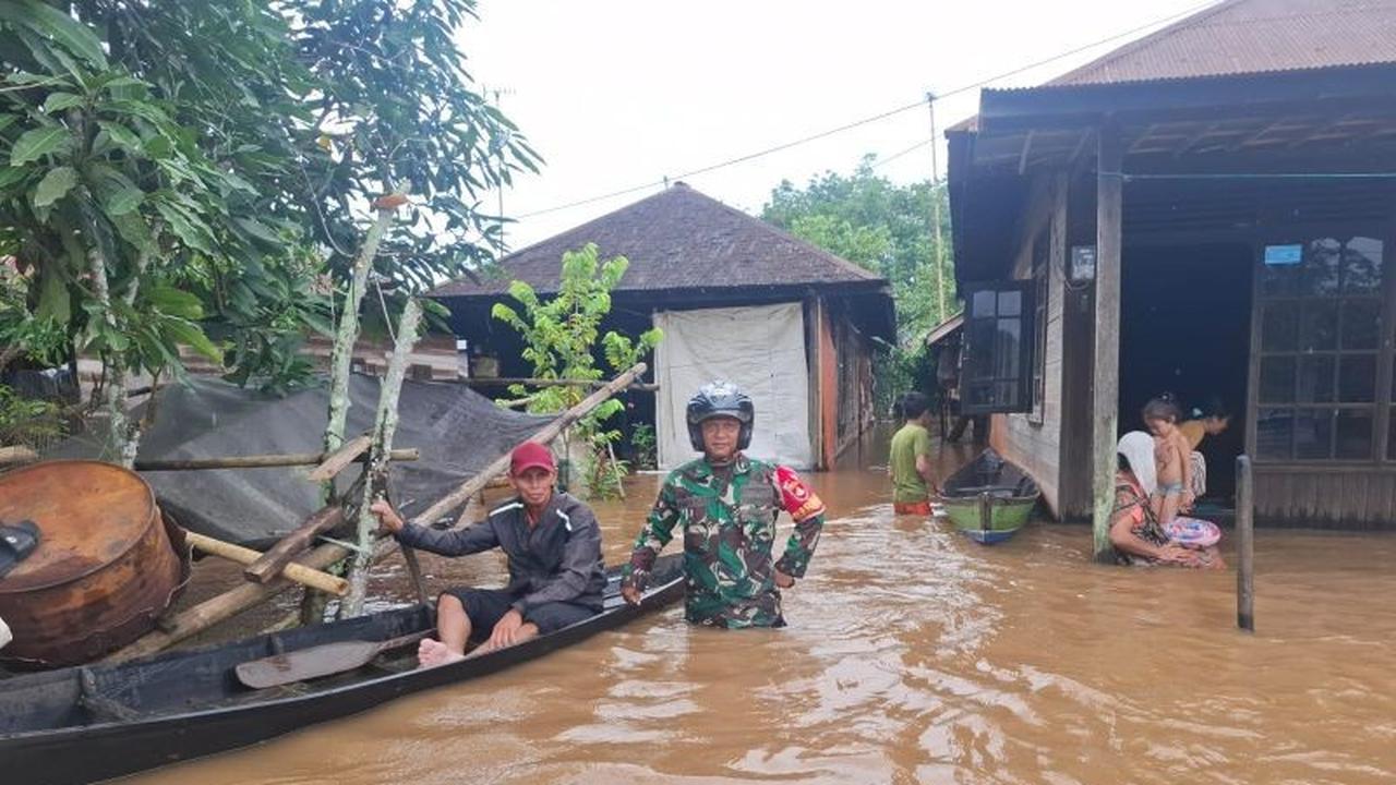 Kodim Banjar Pantau Debit Air dan Potensi Longsor, Warga Diimbau Tetap Waspada