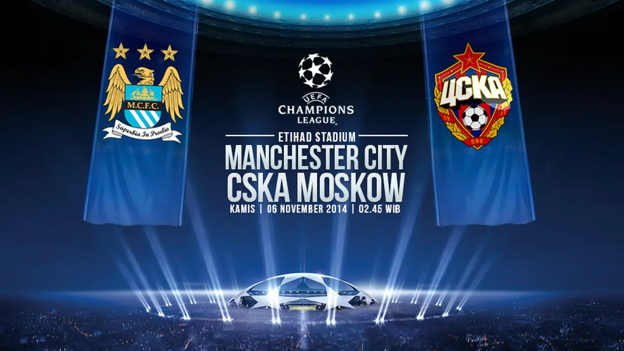 Prediksi Manchester City Vs CSA Moskow