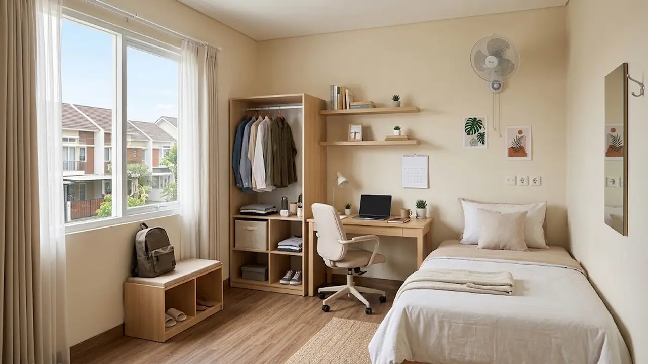 Inspirasi Interior Kamar Kos