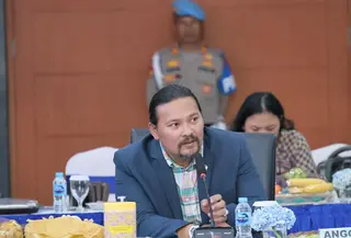 Anggota Komisi III DPR RI Fraksi Partai Gerindra, Martin Daniel Tumbeleka
