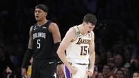 Austin Reaves tampil gemilang ketika Lakers melawan Magic di lanjutan NBA (AP)