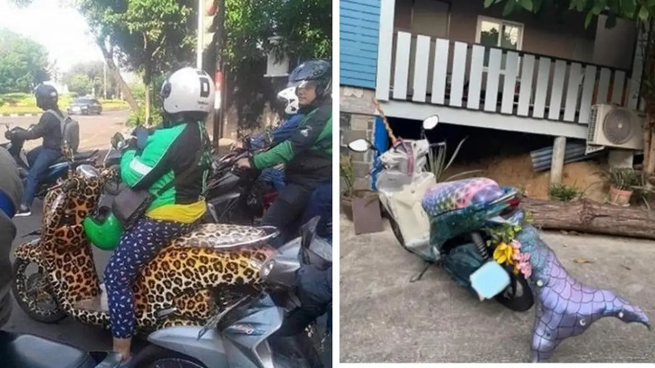 6 Modifikasi Motor Ini Terlihat Heboh, Pengemudi Lain Geleng Kepala