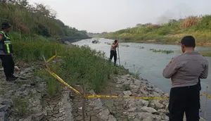 Geger Kerangka Manusia Ditemukan di Bantaran Sungai Citarum