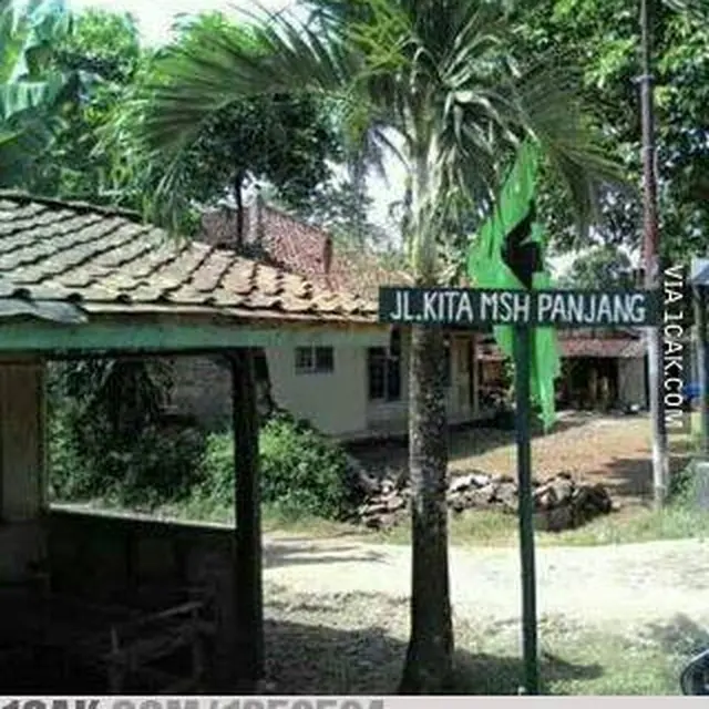 6 Nama Jalan Ajak ke Arah Kebaikan Ini Nyeleneh, Bikin Pengendara Jadi Mikir