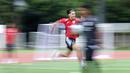 <p>Pemain Timnas Indonesia U-22, Dion Markx melakukan latihan perdana menjelang SEA Games 2025 di Stadion Madya, Kompleks Stadion Utama Gelora Bung Karno (SUGBK), Senayan, Jakarta, Selasa (11/11/2025). (Bola.com/Bagaskara Lazuardi)</p>