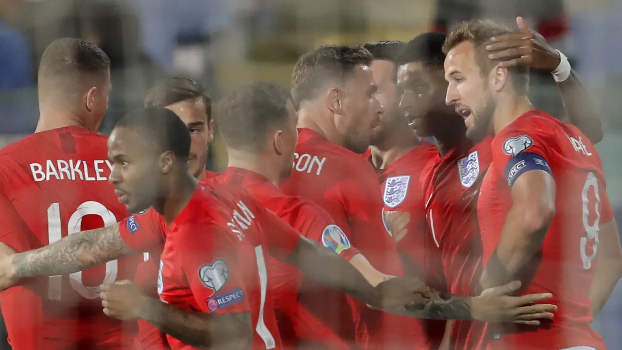 Inggris Pesta Gol di Kandang Bulgaria