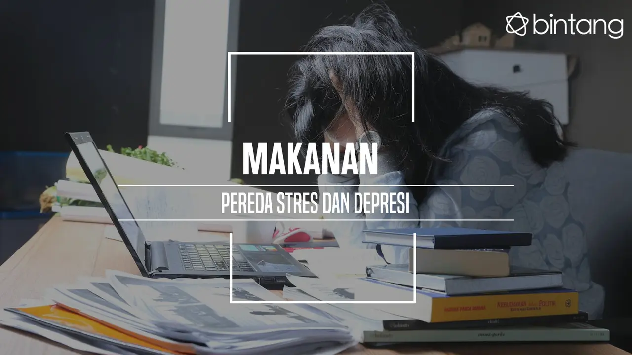 Makanan pereda stres dan depresi. (Foto: Adrian Putra, Digital Imaging: Nurman Abdul Hakim/Bintang.com)