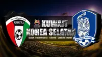 Kuwait vs Korea Selatan (Liputan6.com/Ari Wicaksono)