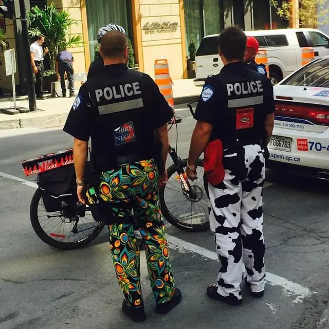 Tingkah Lucu Polisi