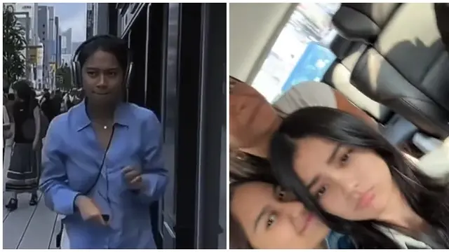 6 Potret Arhan dan Azizah Jalan-Jalan Bareng Keluarga di Jepang Sebelum Nikah