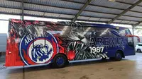 Bus tim Arema FC bernama Jen99ala untuk mengarungi BRI Liga 1 2022/2023. (Dok. Arema FC)
