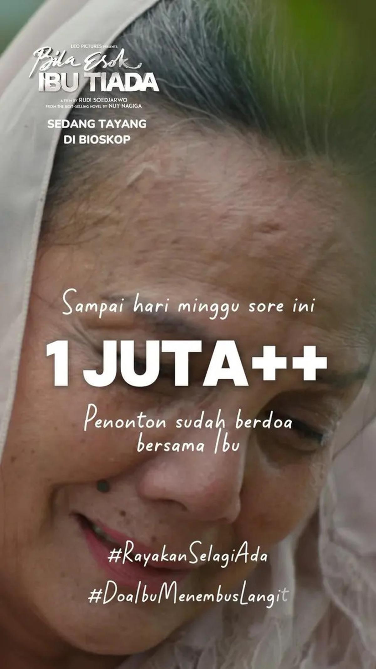 Heboh Film Bila Esok Ibu Dibintangi Fedi Nuril Tiada Tembus 1 Juta Penonton Hanya dalam 3,5 Hari