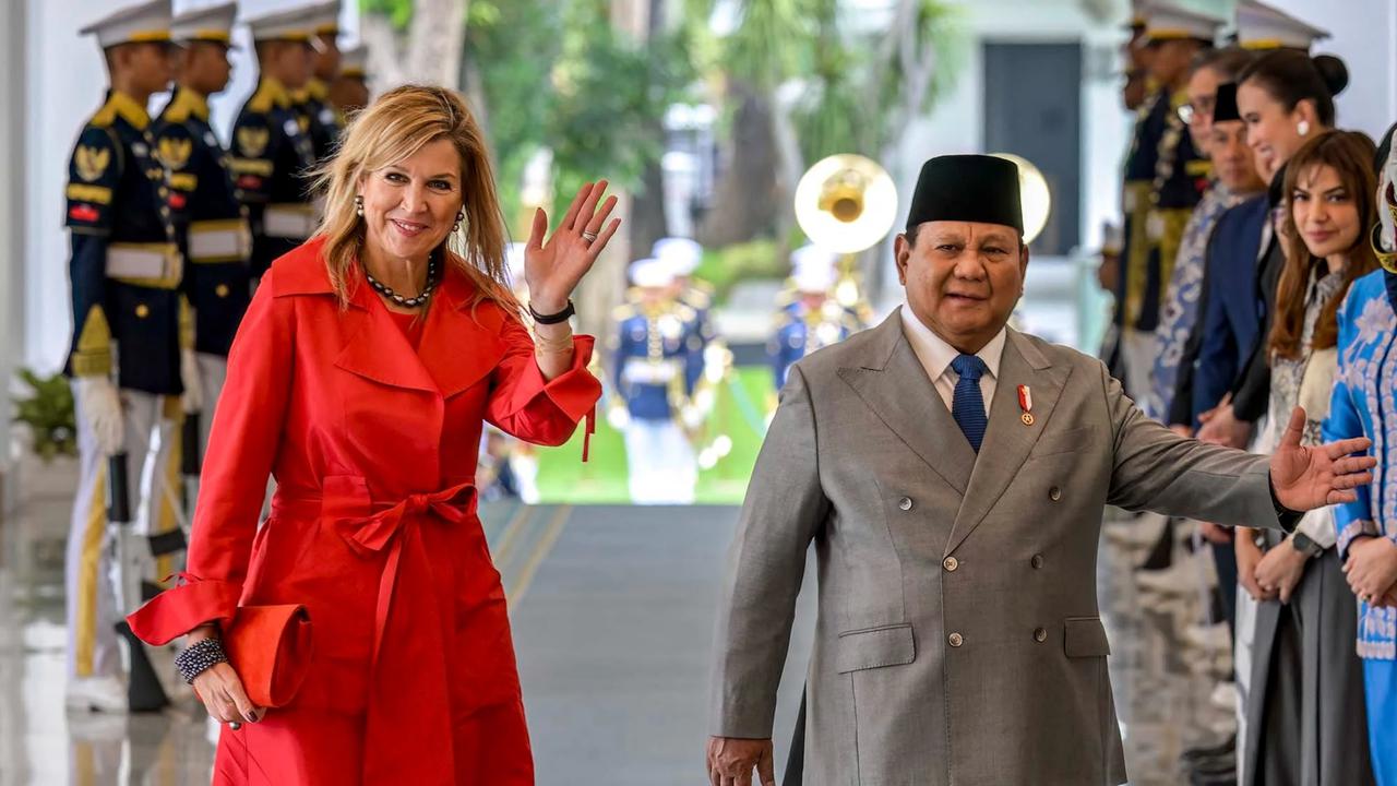 FOTO: Momen Akrab  Presiden Prabowo dan Ratu Maxima Bahas Penguatan Inklusi Keuangan di Istana Merdeka