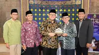 Gubernur Jawa Barat Ahmad Herwayan (Aher) pada kegiatan Ramadhan Public Lecture 2018.