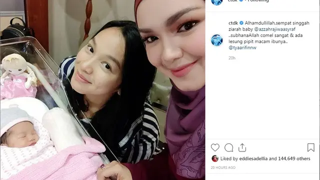 Siti Nurhaliza (Foto: Instagram/@ctdk)