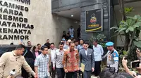 Presiden Ke-7 RI Joko Widodo atau Jokowi melaporkan kasus dugaan ijazah palsu ke Polda Metro Jaya (Liputan6.com/Nanda Perdana Putra)