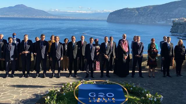 <span>Menteri Perdagangan (Mendag) Muhammad Lutfi menghadiri pertemuan tingkat Menteri Perdagangan dan Investasi Negara G20 di Sorrento, Italia, pada 11-12 Oktober 2021</span>