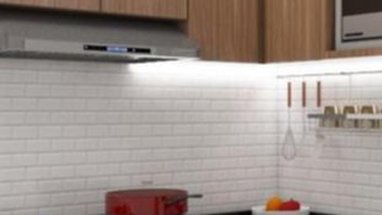 Dapur Letter L Minimalis Berundak