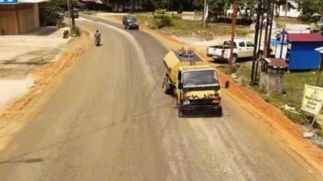 Kolaborasi 24 Perusahaan Perbaiki Jalan Siak Riau, Investasi Rp28 Miliar