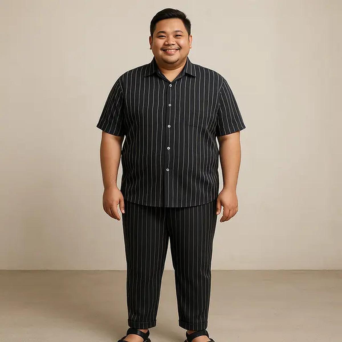 8 Ide Outfit yang Cocok untuk Pria Gemuk, Berat Badan Bukan Halangan untuk Tampil Stylish