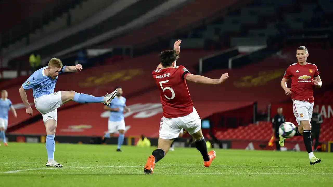 FOTO: Bungkam Manchester United, Manchester City Tantang Tottenham Hotspur di Final Piala Liga Inggris