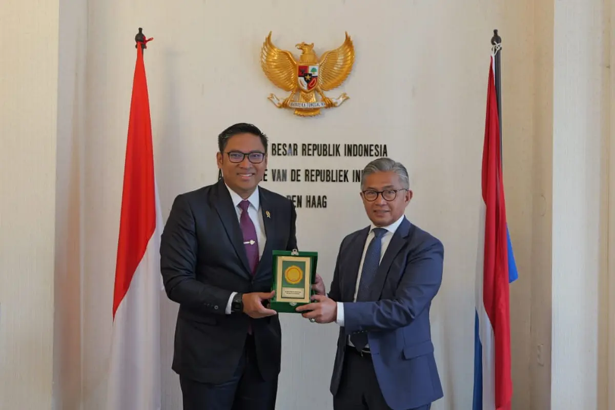 Wamentan Sudaryono Temui Dubes, Mahasiswa dan Diaspora Indonesia di Belanda