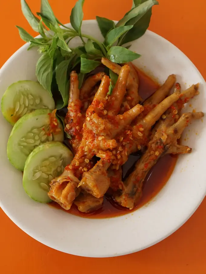 ceker pedas