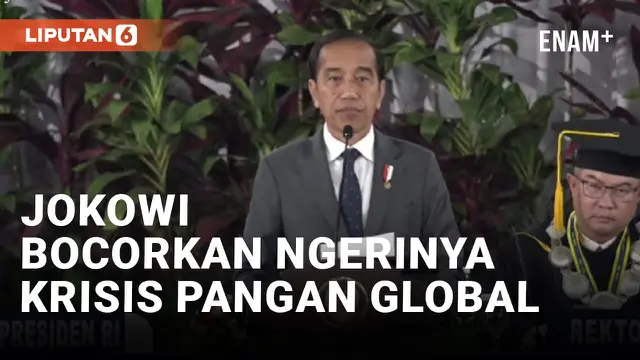 Jokowi Singgung Putin dan Zelensky Saat Bahas Krisis Pangan di IPB