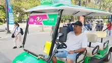 Grab sediakan sarana fasilitas Grab Gerak dan Golf Car bantu mobilisasi pengunjung dan atlet Asian Para Games ke Gelora Bung Karno.