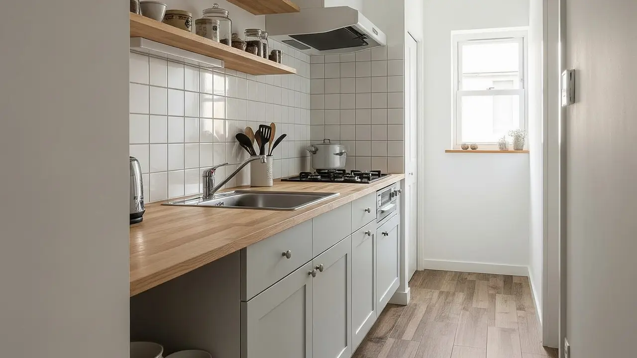 Inspirasi Dapur Budget Rp5 Juta Gaya Scandinavian di Rumah Gang Sempit