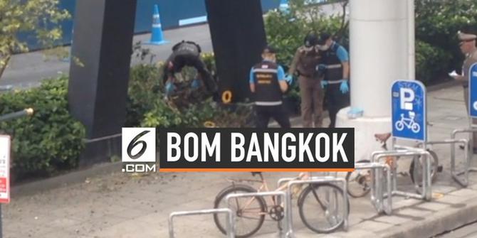 VIDEO: Dua Bom Guncang Area Stasiun Skytrain Bangkok