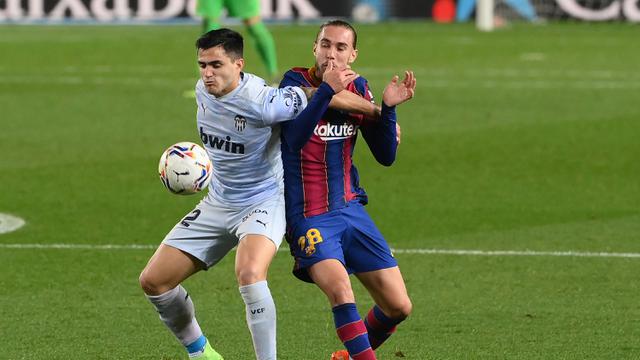 Foto Liga Spanyol: Messi Sempat Gagal Penalti, Barcelona Ditahan Imbang valencia 2-2