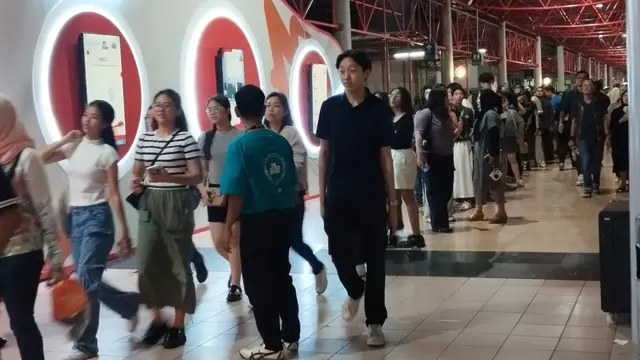 Para pengunjung Java Jazz 2024