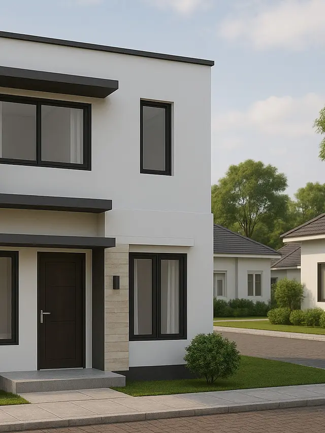 Gambar Desain Rumah 6x9 dengan 3 Kamar Tidur/via GPT