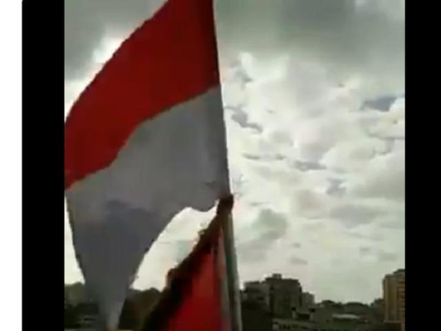 Viral Video Bendera Indonesia Berkibar Di Tanah Palestina Global Liputan6 Com