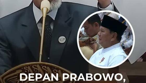 Depan Prabowo, Pimpinan Gontor Singgung soal 'Cari Muka'