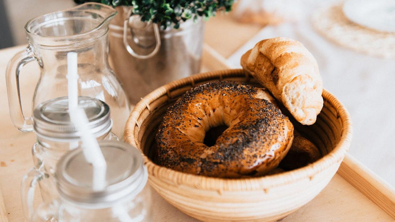 Ilustrasi Roti Bagel