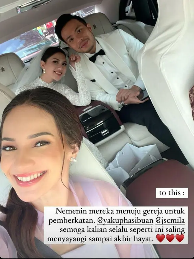 Potret Artis yang Hadiri Pernikahan Jessica Mila dan Yakup Hasibuan