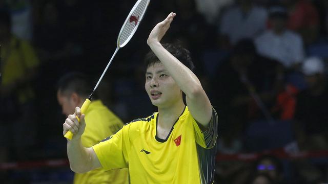 Shi Yuqi, Piala Thomas 2018