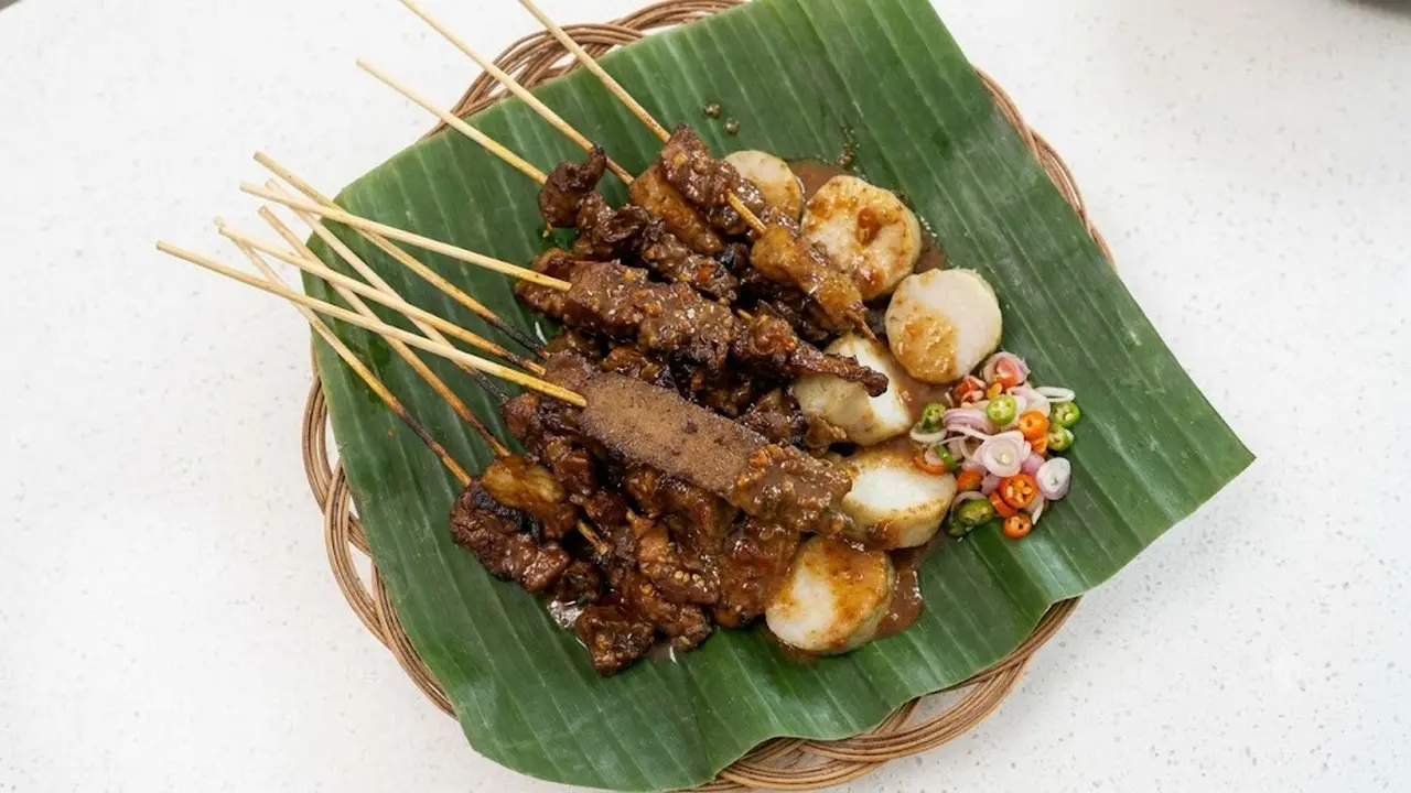 Ilustrasi Sate Kere Khas Solo