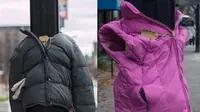 Tara Atkins-Smith memang rutin mengumpulkan pakaian hangat dari komunitasnya untuk diberikan kepada orang-orang yang kurang beruntung.