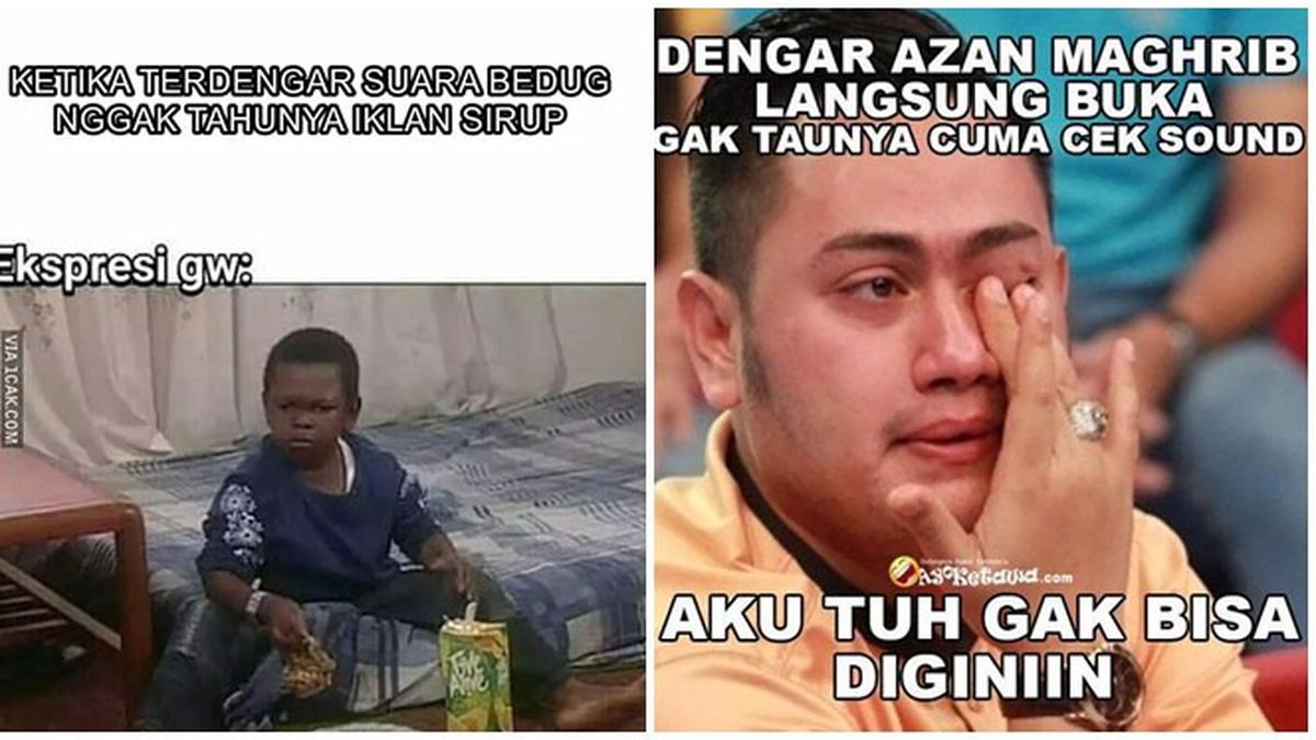 10 Meme Kocak Tunggu Buka Puasa Ini Bikin Ikut Mengangguk Hot