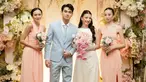 Pemberkatan Cassandra Lee dan Ryuken yang digelar Jumat (8/8/2024) ini membuat mereka sah jadi suami istri. Momen pernikahan mereka berlangsung penuh kebahagiaan. Tak terkecuali sosok Beby Tsabina dan Sephora Sievert yang sudah lama jadi sahabat Cassandra. (Liputan6.com/IG/@bebytsabina)