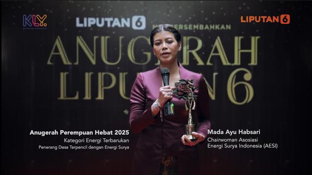 Ketua Asosiasi Energi Surya Indonesia (AESI) Mada Ayu Habsari.