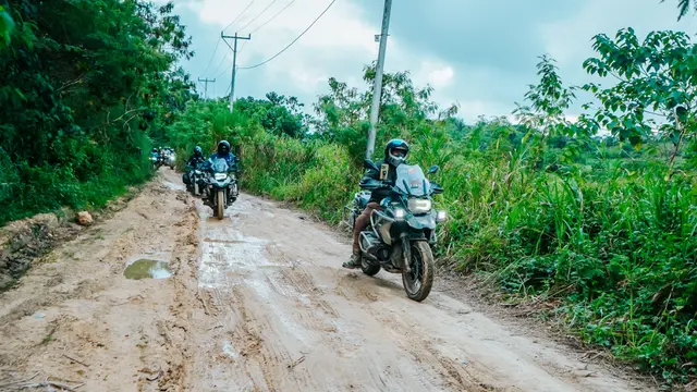 GSrek Touring dengan Bawa Misi Kemanusian (Ist)