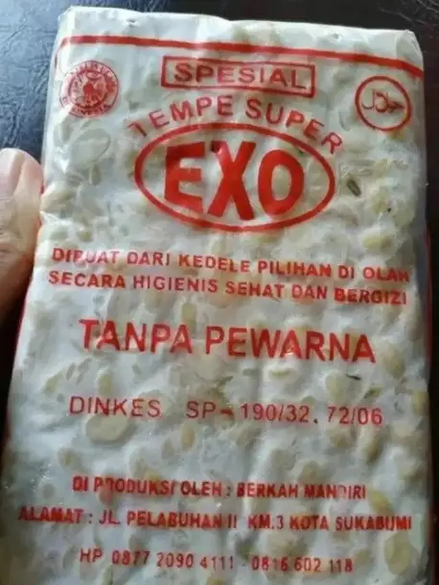 6 Cara Promosi Penjual Tempe Mentah di Plastik Gunakan Nama Merek Nyeleneh Ini Kocak